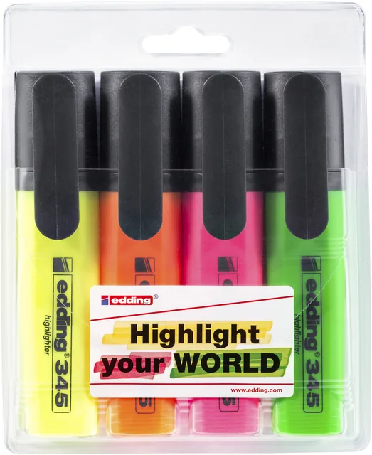 Markeerstift edding 345 2-5mm assorti