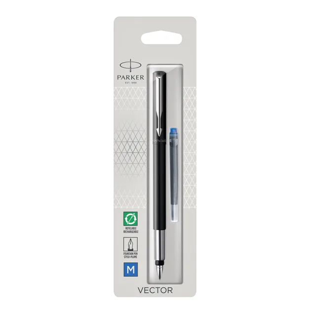 Vulpen Parker Vector M zwart