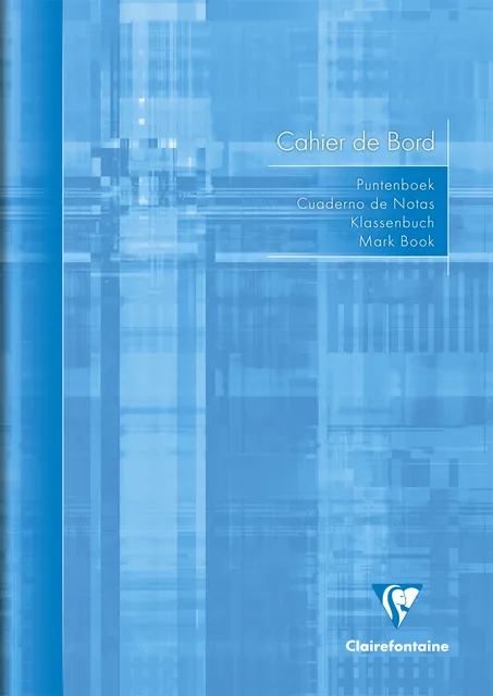 Puntenboek leraren Clairefontaine A4 72p meertalig