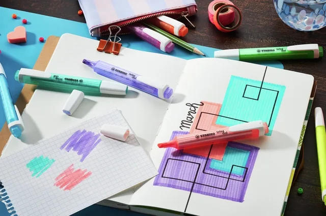 Markeerstift STABILO Swing cool 275/8 Wow assorti