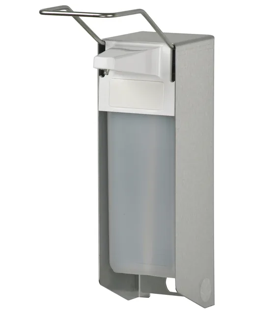 Zeepdispenser Ingoman lange beugel 1000ml zilver