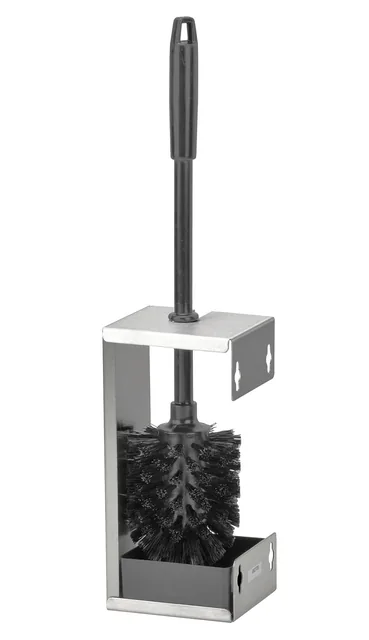 Toiletborstelset Quartzline rvs zilver