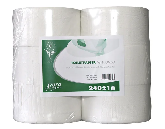 Toiletpapier Euro Products Q5 jumbo klein recycled