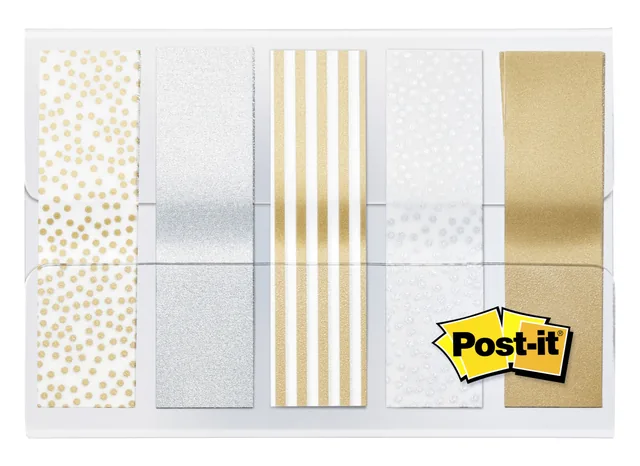 Indextabs Post-it 684 12mmx43mm metallic