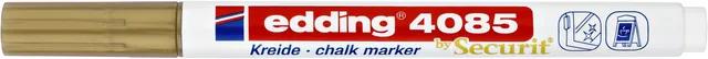 Krijtstift edding 4085 rond 1-2mm goud