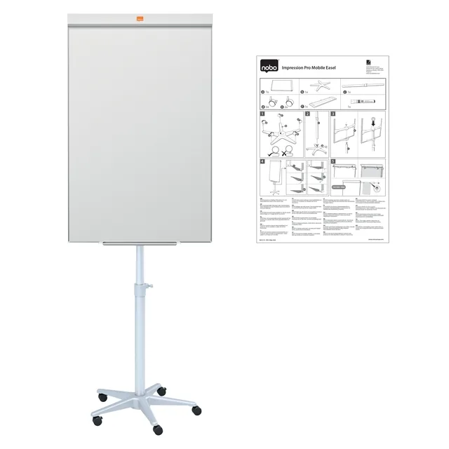 Flipover Nobo Impression Pro mobiele whiteboard