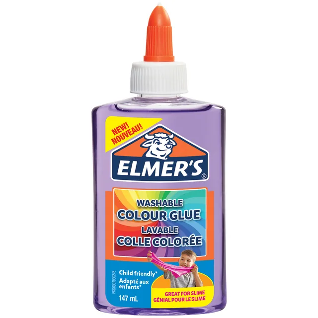 Kinderlijm Elmer's 147ml  transparant paars