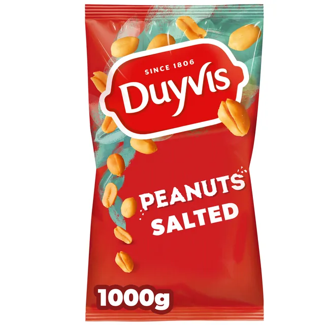 Pinda Duyvis gezouten zak 1000 gram