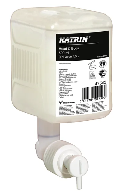 Handzeep Katrin Head and Body vloeibaar 500ml