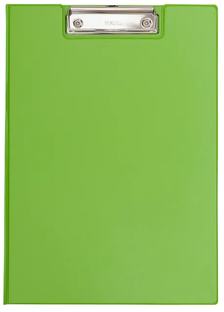 Klembordmap MAUL A4 staand penlus PVC neon groen