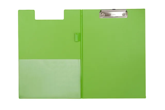 Klembordmap MAUL A4 staand penlus PVC neon groen