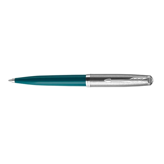 Balpen Parker 51 CT M  groenblauw