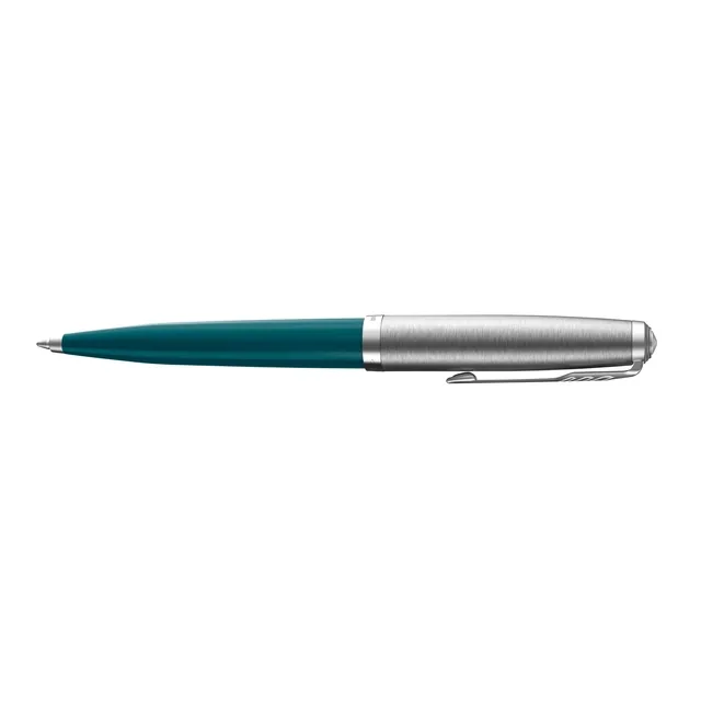 Balpen Parker 51 CT M  groenblauw