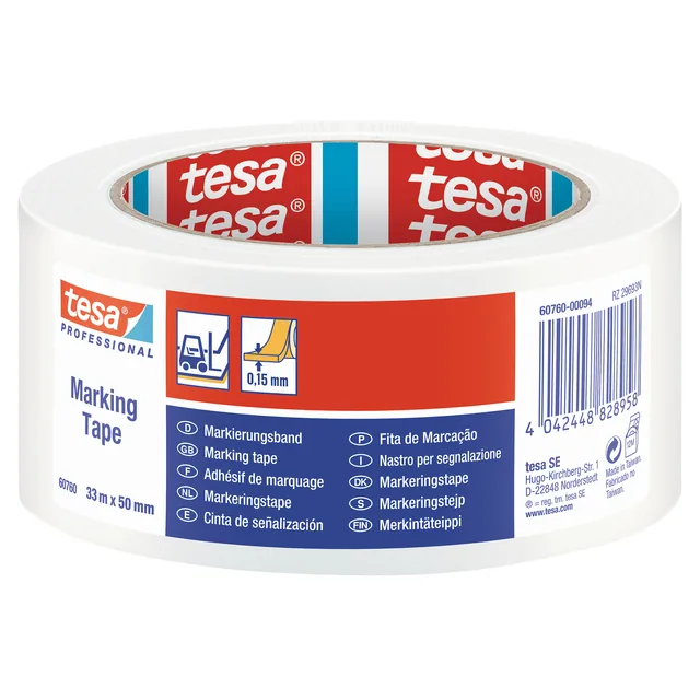 Markeringstape tesa Prof 60760 PV1 50mmx33m wt