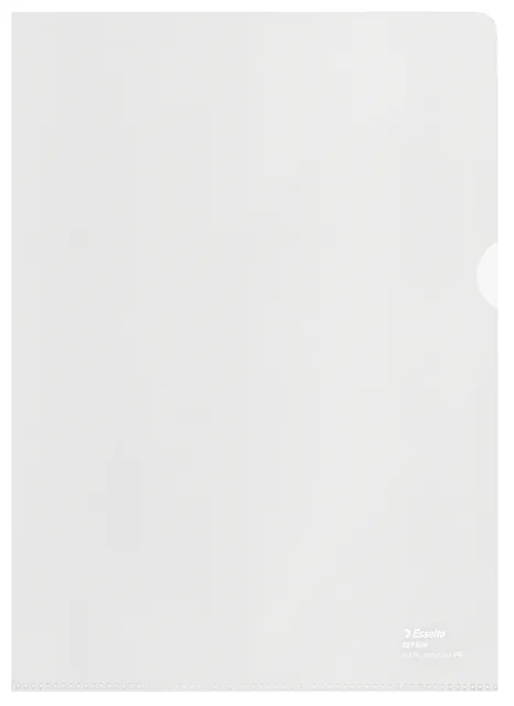 L-map Esselte A4 gerecycled transparant