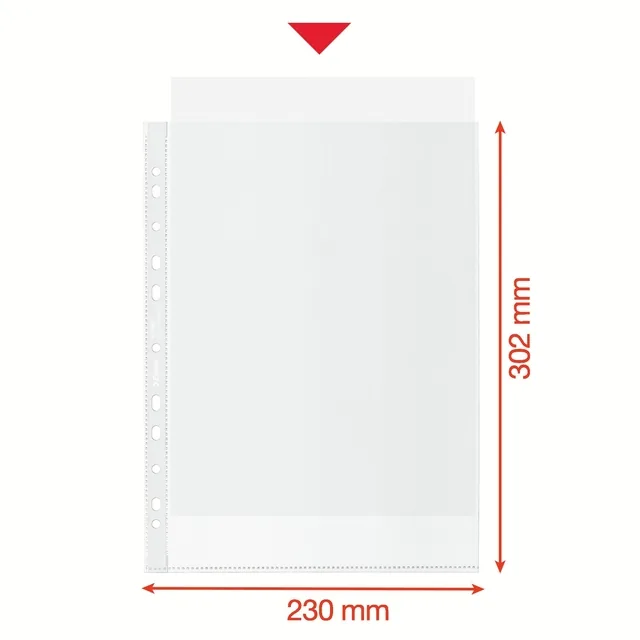 Showtas Esselte recycle PP A4 70µ 11-gaats