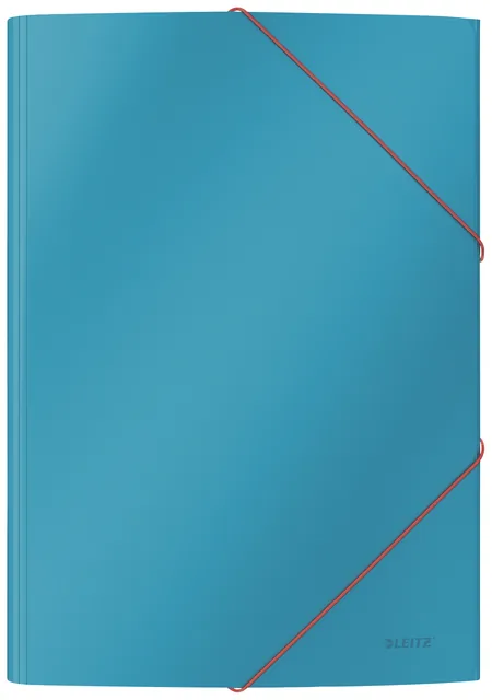 Elastomap Leitz Cosy A4 3-kleps blauw