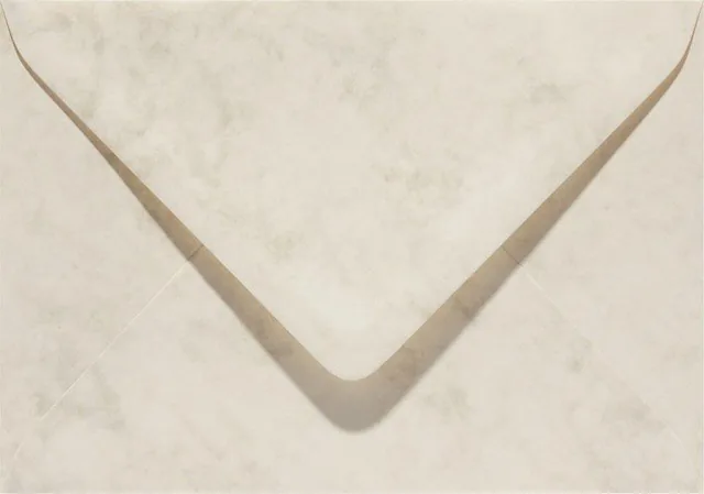 Envelop Papicolor EA5 156x220mm marmer ivoor