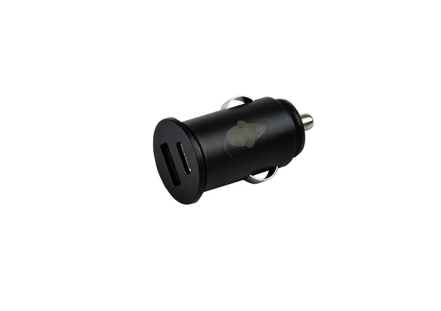 Autolader Green Mouse USB A 1x USB C 1x 2.4A zwart