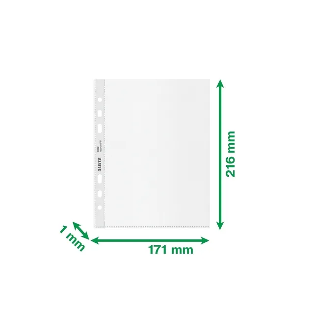Showtas Leitz Recycle 100µ PP A5 transparant