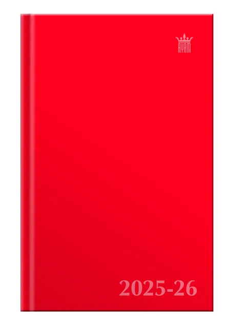 Schoolagenda 2026-2027 Ryam Studie Uni 7d/2p rood