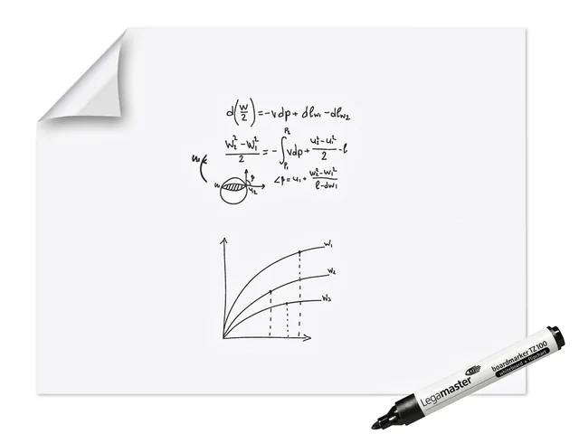 Magic Chart Legamaster whiteb XL 90x120cm wt 15v