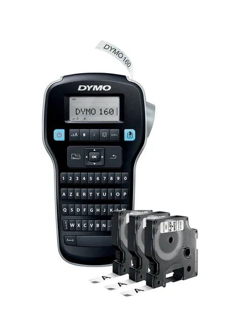 Labelprinter Dymo LabelManager 160 azerty 12mm pak