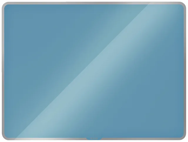 GLASBORD LEITZ COSY MAGNETISCH 800X600MM BLAUW