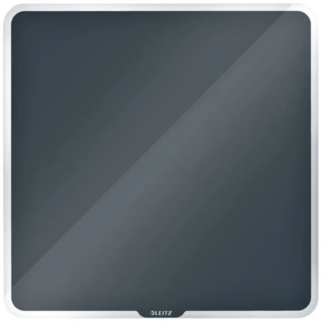 GLASBORD LEITZ COSY MAGNETISCH 450X450MM GRIJS
