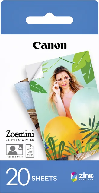 Fotopapier Canon Zink ZP-2030 5x7.6cm 20vel