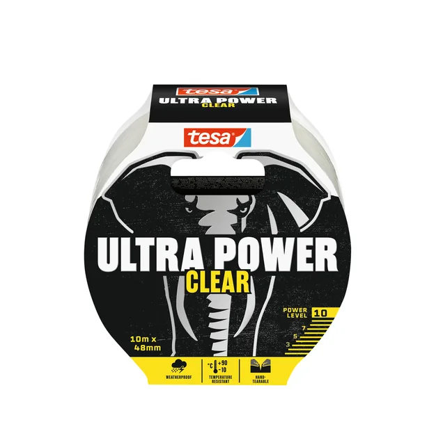Reparatietape tesa Ultra Power Clear 10mx48mm tr