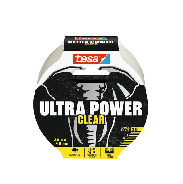 Reparatietape tesa Ultra Power Clear 20mx48mm tr