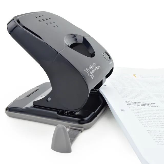 Perforator Rapesco Germ-Savvy X5-40ps 2gaats zwart