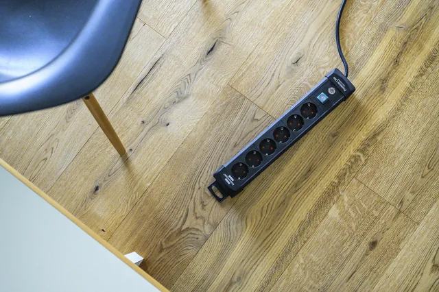 Stekkerdoos Brennenstuhl Prem 6vdig 3m zwart
