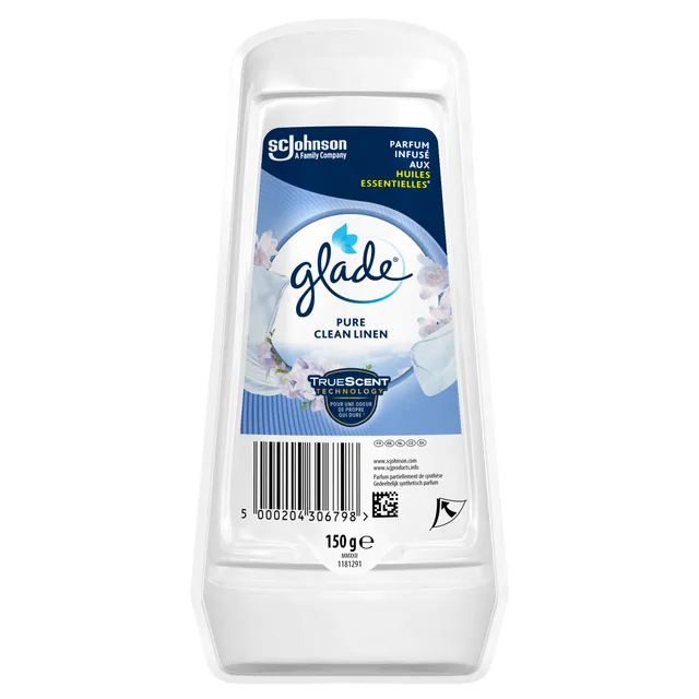 Luchtverfrisser Glade Gel Pure Clean Linen 150gr