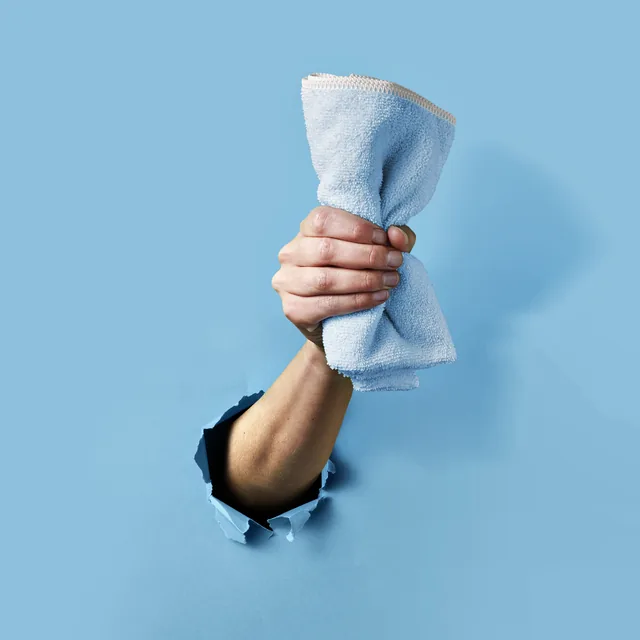 Microvezeldoek Re-belle 40x40cm blauw