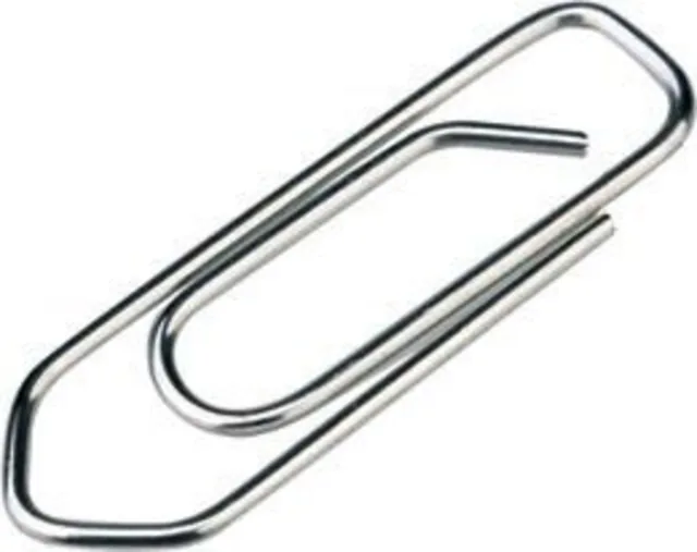 Paperclip Maped Office 25mm 100 stuks zilver