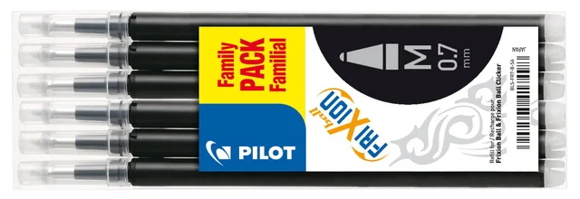 Rollerpenvulling PILOT friXion BLS-FR7 M zwart