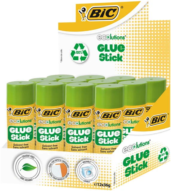 Lijmstift Bic ecolutions 36gr