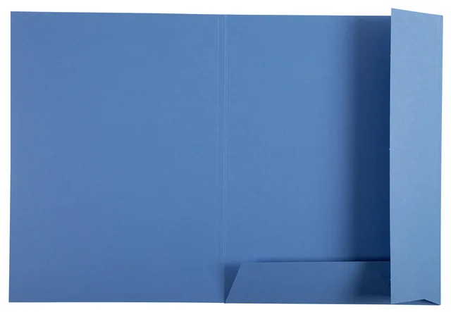 Dossiermap Exacompta CleanSafe 2kleppen blauw