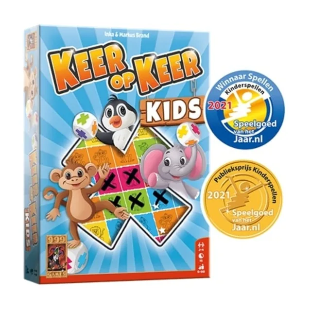 Dobbelspel Keer op Keer kids