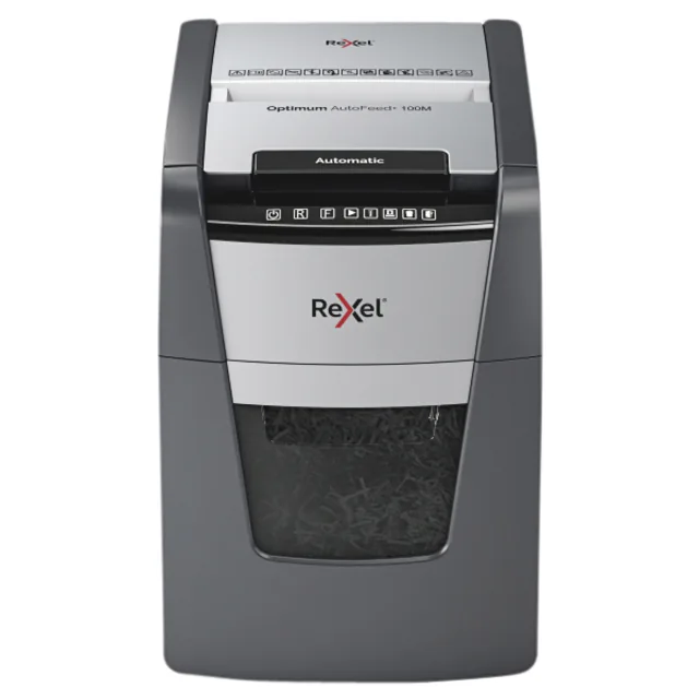 Papiervernietiger Rexel Optimum Auto 100M 2x15mm