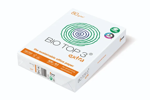 Kopieerpapier BioTop 3 A3 80gr naturel