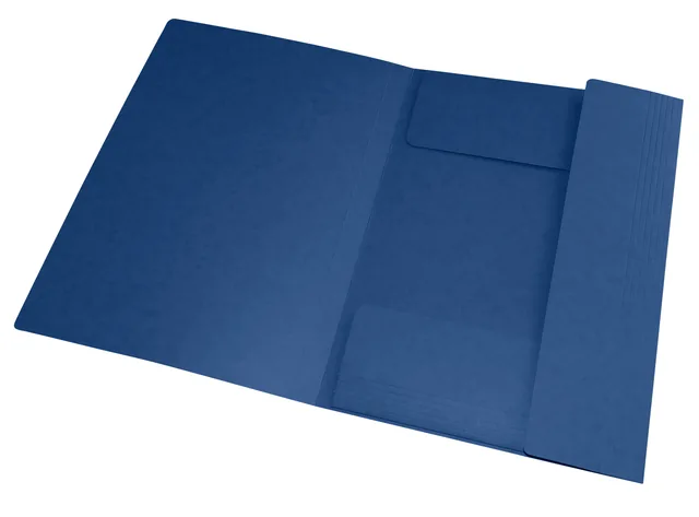 Elastomap Oxford Top File+ A4 donker blauw