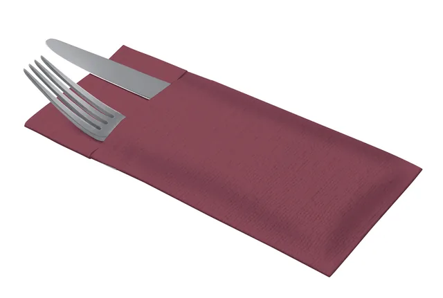 Pochette Tork Linstyle Premium 1laags bordeauxrood