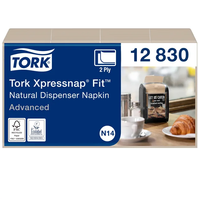 Servet Tork N14 Advanced multifold 2laags naturel