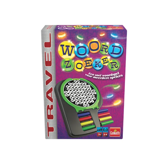 Spel Woordzoeker reiseditie