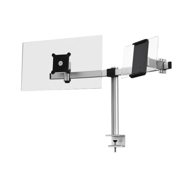 Monitorarm Durable met klem voor 1 scherm 1 tablet