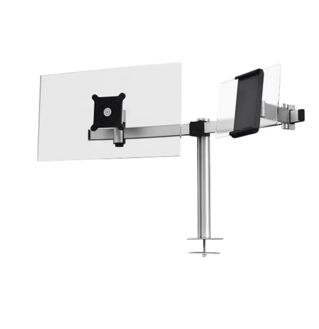Monitorarm Durable bladdoorvoer 1 scherm 1 tablet