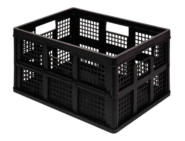 Opbergbox RU 45ltr 570x390x285mm opvouwb zwart